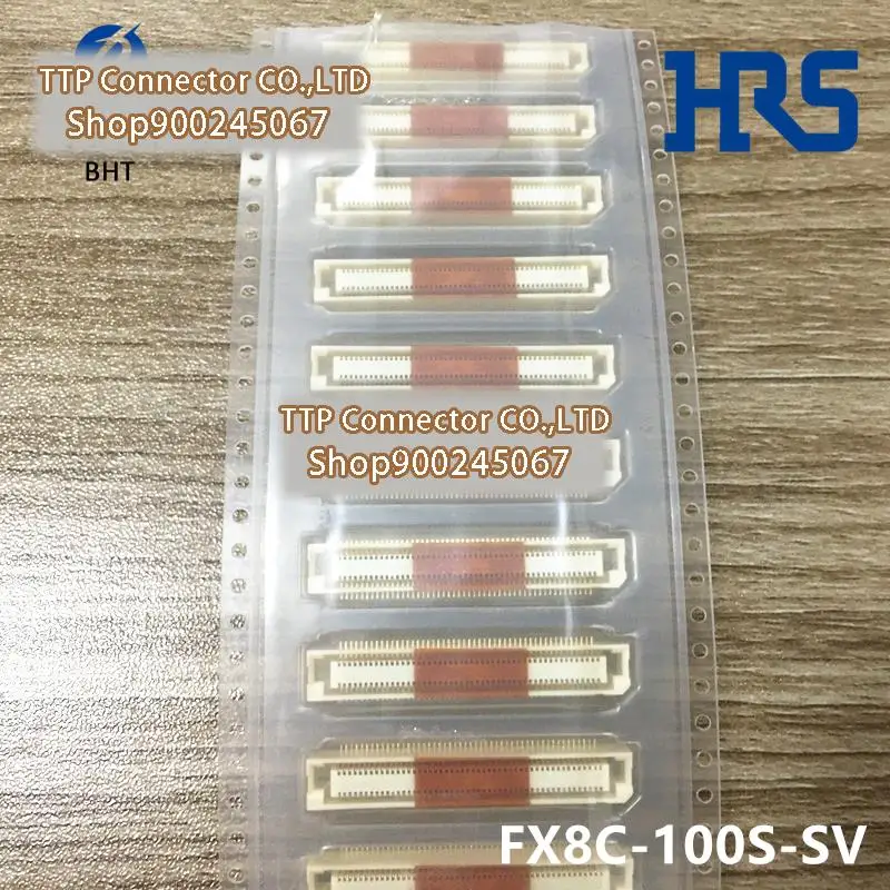 

5pcs/lot Connector FX8C-100S-SV 100pin 0.6MM Leg width Board to board 3.96MM 100% New and Origianl