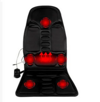 

Electric Portable Heating Vibrating Back Massager Electric Massage Pad Multifunctional Car Home Office Full Body Cushion Chair