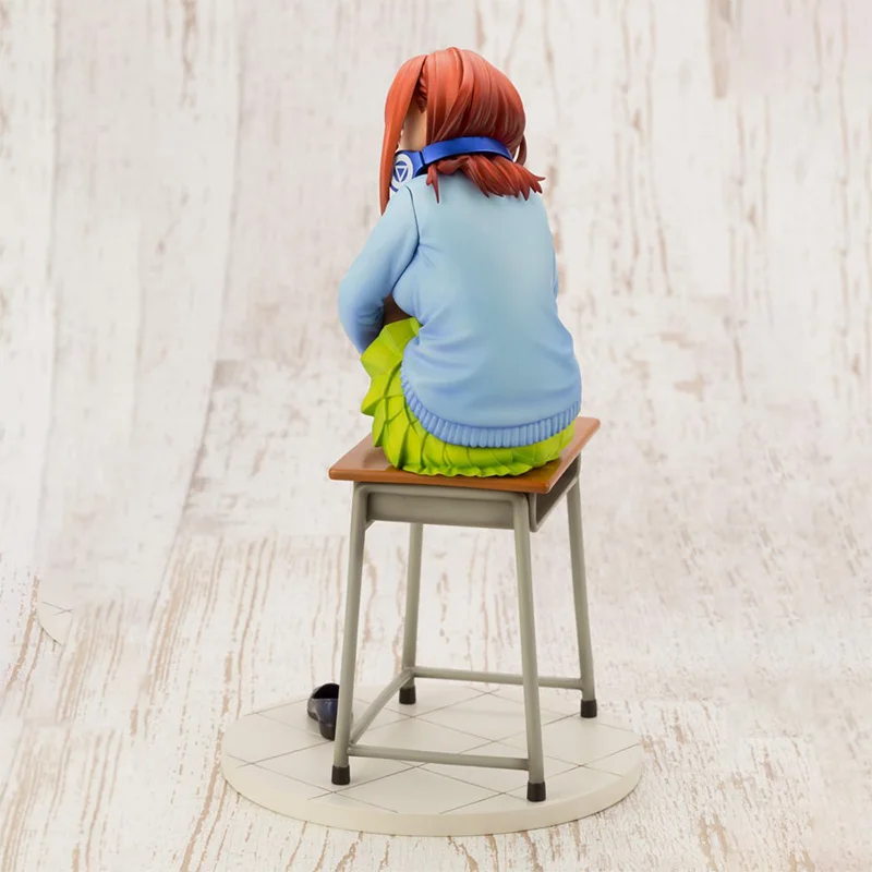 Kotobukiya The Quintessential Quintuplets Miku Nakano PVC Action Figure Anime Figure Model Toys Collection Doll Gift
