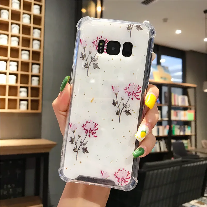 Для samsung S10 S10 Plus S10 Lite S10 5G милый цветок фрукты противоударный Ins чехол для samsung Note 10 Note 10 Pro Note 9 Note 8