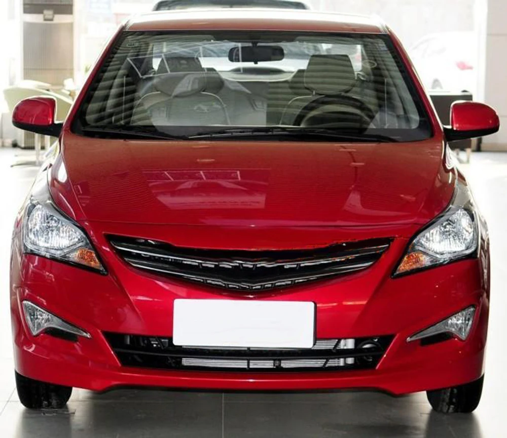 Headlight Assembly For Hyundai Verna 2014 2015 Car Light Assembly DRL Front Car Headlights Auto