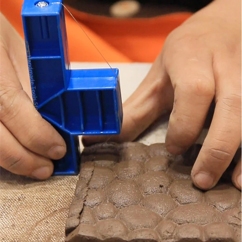 Pottery Clay Angle Cutting Tools Ceramic Bevel Cutter Mud Finishing Tool Soft Clay Polymer Board Stitching Modeling Tools
