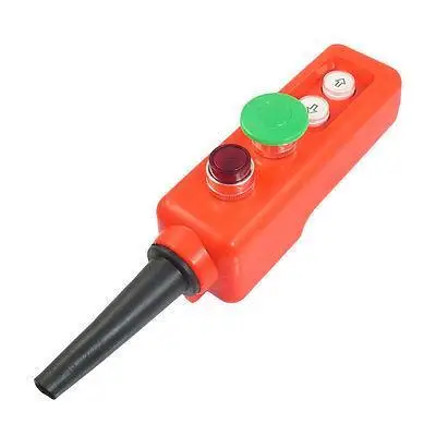 

Crane Up-down Control Station Red Lamp Self-lock Push Button Switch 24V
