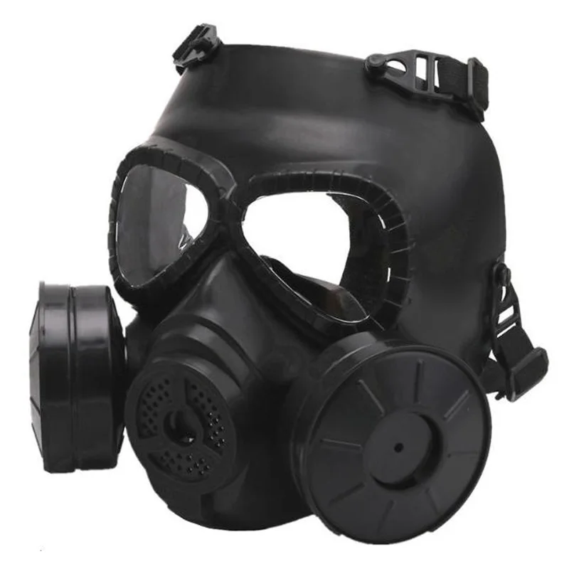 M04 Bicycle Mask Cs Field Outdoor Games Faceguard Impact Resistant Protective Gas Masks Outdoor Face Mask with Cooler Fan