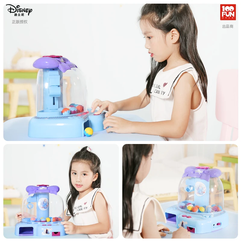Parrowbebe Children's catch doll machine clip doll machine small home mini candy toy coin operated capsule machine gift