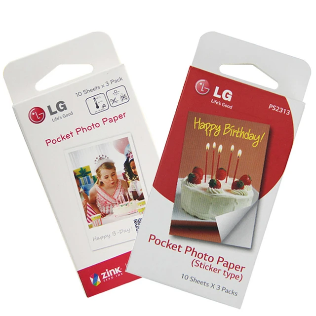 Lg Portable Printer Paper | Lg Photo Printer | Lg Photo Pd239 Paper - Aliexpress