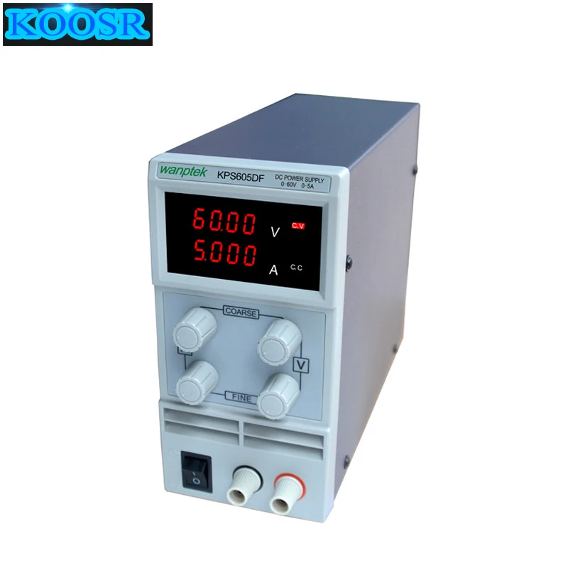 KPS605DF 0 60 в/0 5A 110в 230в 1 в/0.001A ЕС светодиодный цифровой Регулируемый переключатель