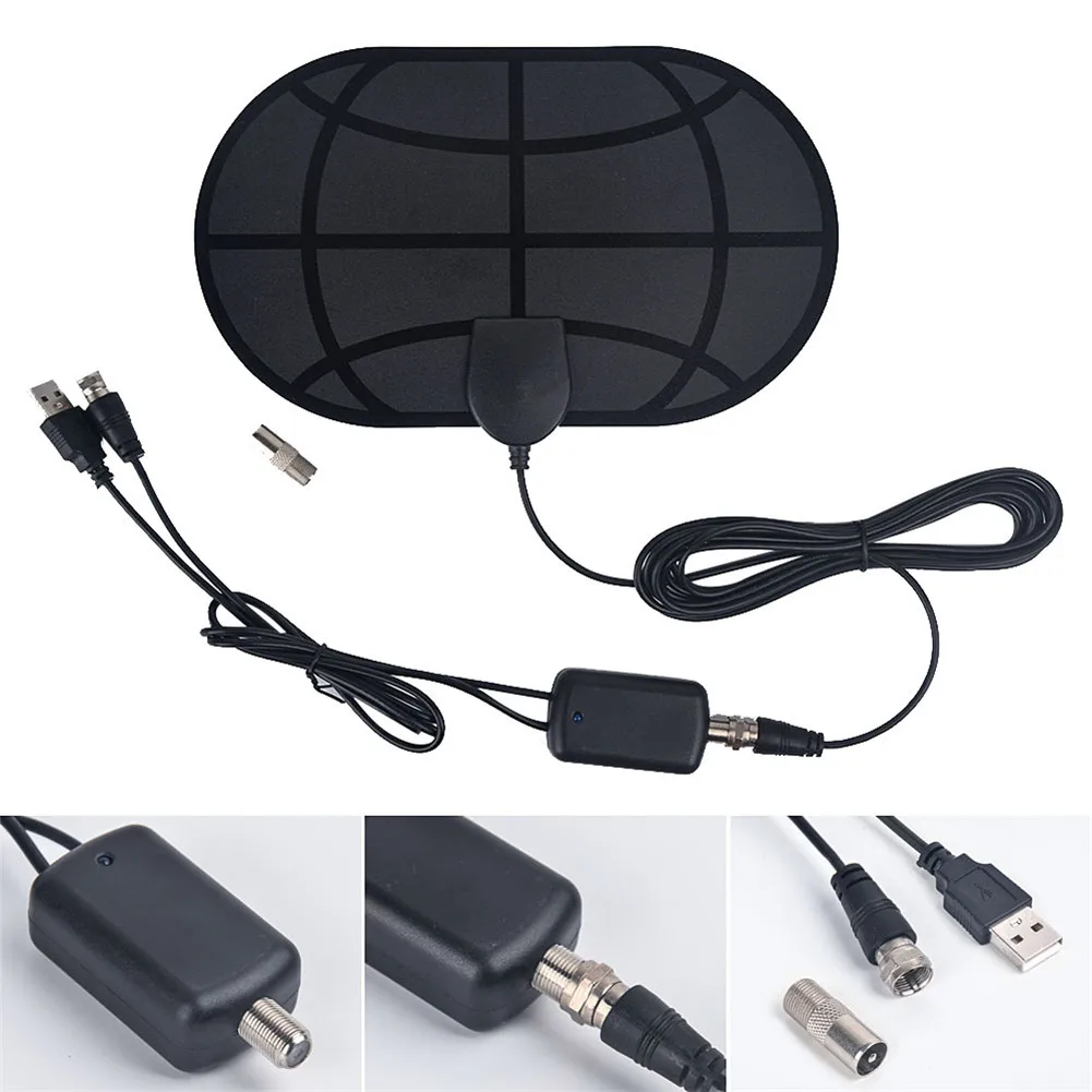 960 Miles Antena 1080P Digital HDTV Indoor TV Antenna with Amplifier Signal Booster TV Radius Surf Fox Antena Antennas Aerial