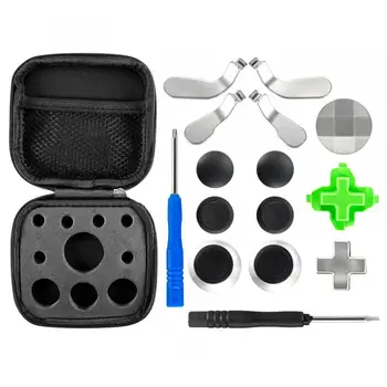 

Fine Workmanship Metal Plastic Controller Full Set Buttons Replacement Game Accessories for Xbox One Elite игровые аксессуары