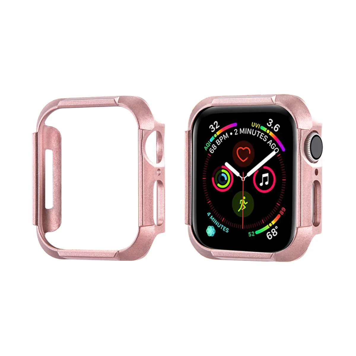 Чехол для часов s для Apple Watch series 5 4 Чехол для часов против падения и царапин 40 мм 44 мм Тонкий ПК Жесткий Корпус для Аксессуары для iwatch