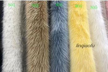 

Imitation raccoon hair high quality artificial fur solid color fur collar fur horse fabric Clothing fabric