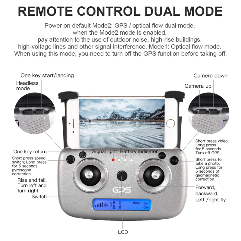SG907 5G gps складной Профессиональный Дрон с двойной камерой 1080P 4K HD 50X зум WiFi FPV широкий угол RC Квадрокоптер вертолет игрушки
