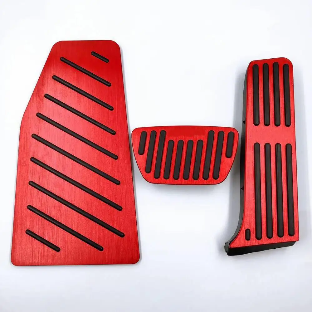 Pedal Cover car accessories pedal cover For Toyota RAV4 RAV-4 AT Automatic Accelerator Brake Fuel Pedal Cover Car Accesories