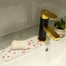 Водопоглощающая подставка диатомит коврик диатомит подставка Новинка Мода красивый превосходный кактус квадратный коврик мыло напиток