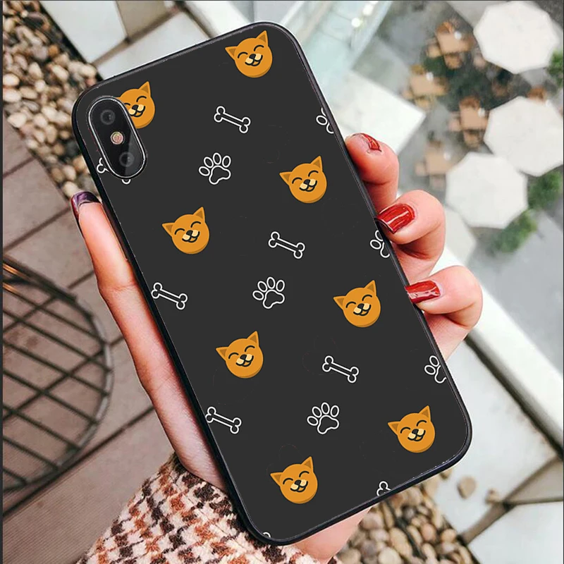 Новинка чехлы для телефонов Samsung galaxy s9 S10 S8 Plus Забавный чехол с собакой Galaxy S1 S9