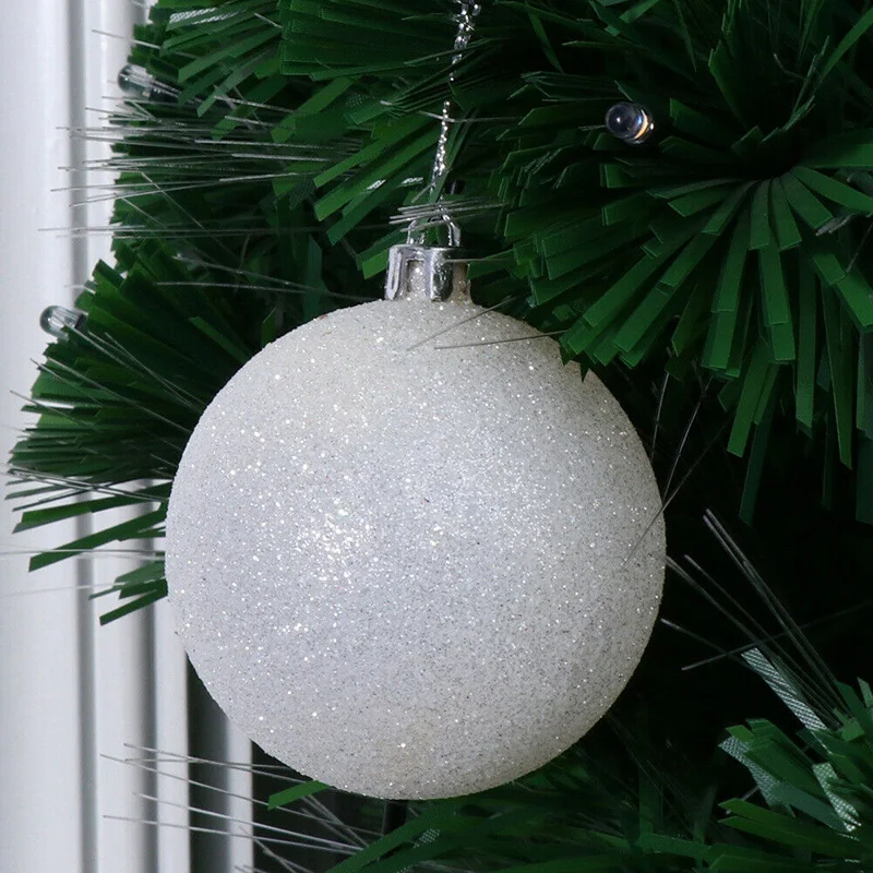 12Pcs/Set 7cm Christmas Ball Party Supplies Xmas Ornament for Home Window XHC88
