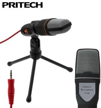 

Microfono profesional 3.5mm con tripode Condensador Studio casting