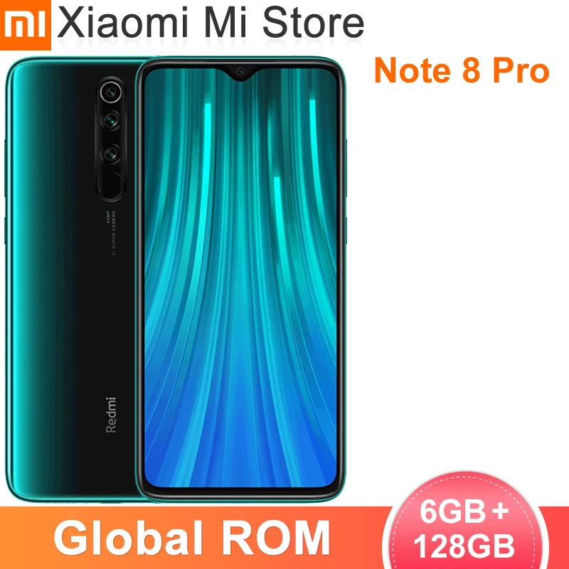 Смартфон Redmi Note 8 Pro, ОЗУ 6 ГБ, ПЗУ 128 ГБ, 64 мп, 4 камеры, MTK Helio G90T, 4500 мАч, 18 Вт, QC3.0, UFS2.1, NFC|Смартфоны и мобильные телефоны|   | АлиЭкспресс