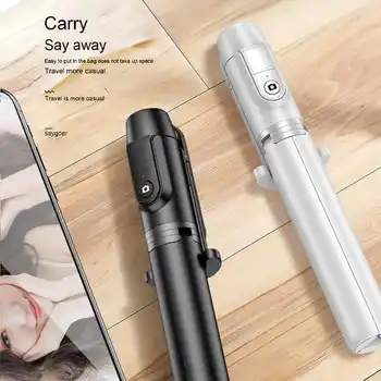 

bluetooth Selfie Stick Hidden Tripod Multifunction Bracket Selfie Stick Remote Control Handphone Holder Tripod For Mobile Phone