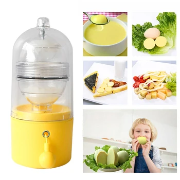 

Egg Scrambler Shaker Whisk Hand Powered Manual Golden Egg Maker Mixer Kitchen Gadgets LXY9