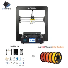 Impressora ANYCUBIC 3D I3 Mega Plus Size Plataforma de Metal Full Frame Desktop Classe Industrial de Alta Precisão 3d Kits de Drucker Filamento(China)