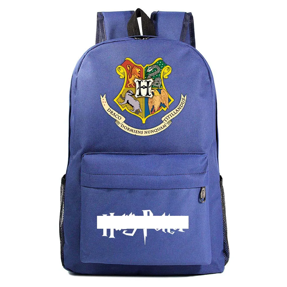 Новая Галактическая Магическая школьная эмблема Хогвартс, школьная сумка для мальчиков и девочек, женский рюкзак, подростковые школьные сумки, мужские Студенческие рюкзаки