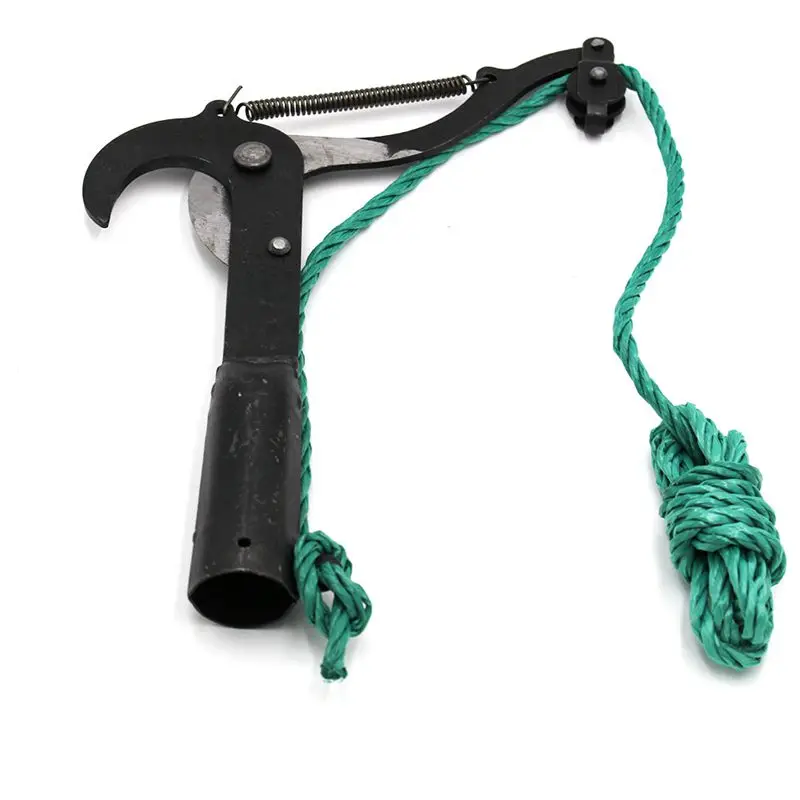 

ELEG-Black Pulley High Branch Scissors Garden Farm Tools Pruning Tool Fruit Tool