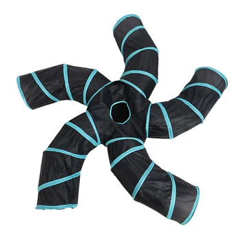 

5 Holes Pet Cat Tunnel Indoor Outdoor Pet Cat Training Toy For Cat Rabbit Animal Play Tunnel Tube Cat Toys Pet Tunnel Pet Toys