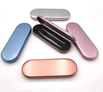 

100pcs Storage Box for Eyelash Extension Tweezers Organizer Case Eyelashes Eyeliner Pencil Case Organizer Makeup Tools SN433