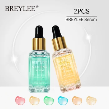 

BREYLEE Hyaluronic Acid Moisturizer Face Serum Collagen Anti-Aging Anti-wrinkle Whitening Lift Firm Lighten Fine Lines Skin Care