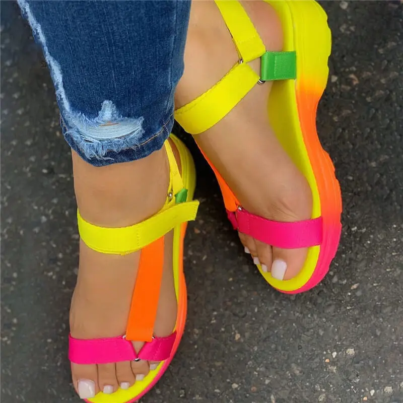 Comfortable Flat Heel Sandal