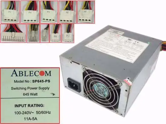 

Ablecom SP645-PS блок питания для сервера 645 Вт