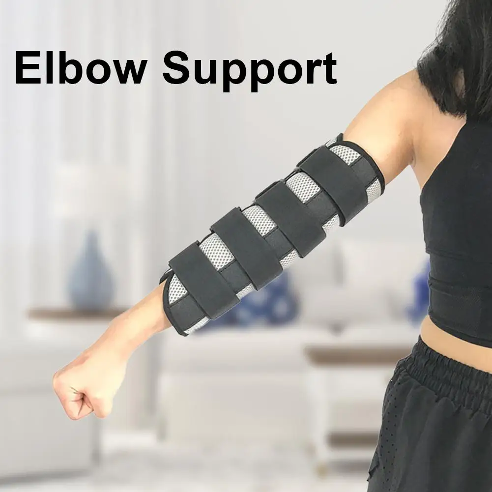 

Elbow Fixed Arm Splint Support Brace Upper Arm Posture Corrector For Child Adult Stroke Hemiplegic Rehabilitation Training Tool