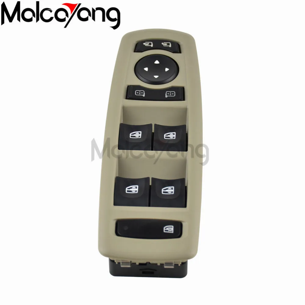 Желтый электрический переключатель стеклоподъемника для Renault Megane Laguna 2008- 254000015R