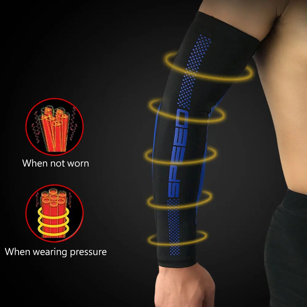 2 Pcs Men Arm Sleeves Sports Volleyball Cuffs Running UV Protection Arm Sets Sports Sunscreen Riding Sleeves 2 Pcs Men Arm Sleeves Sports Volleyball Cuffs Running UV Protection Arm Sets Sports Sunscreen Riding Sleeves