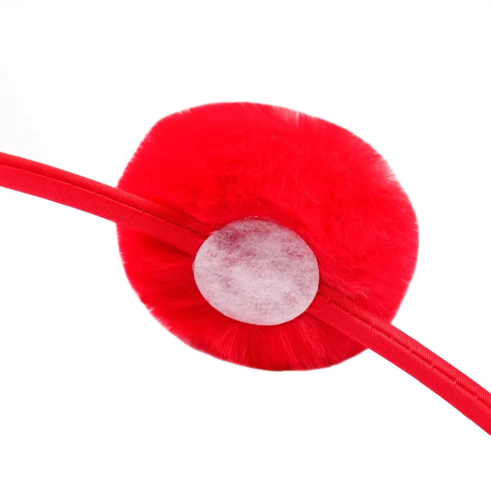 Cute Candy Color Pom Hairband Solid Plush Ball Girls Headband Fur Washing Face Makeup Headwear Sweet Women Hair Accessories