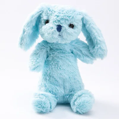 Blue lop ear Kawaii креативные милые животные версии Q плюшевая ручка в виде куклы сумка простая девочка маленькая сохранение свежести устойчивый пенал сумка - Цвет: Blue lop ear
