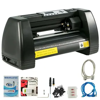 

Vinyl Cutter Plotter Cutting 14" Sign Maker Graphics Handicraft Wide Format With Signmaster software