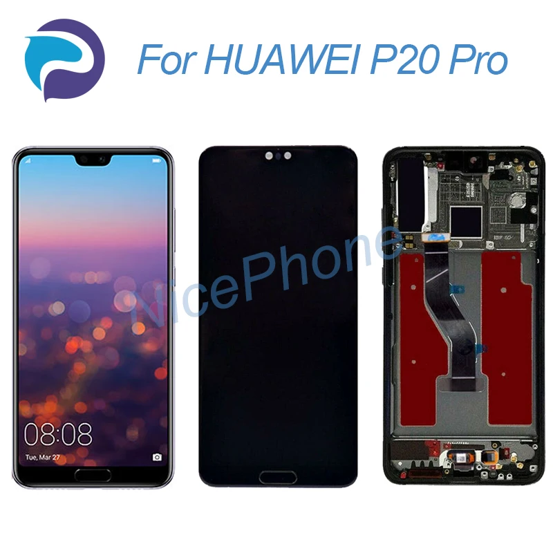 HUAWEI P20 pro ЖК-экран 2240 1080 сенсорный дигитайзер дисплей в сборе Замена