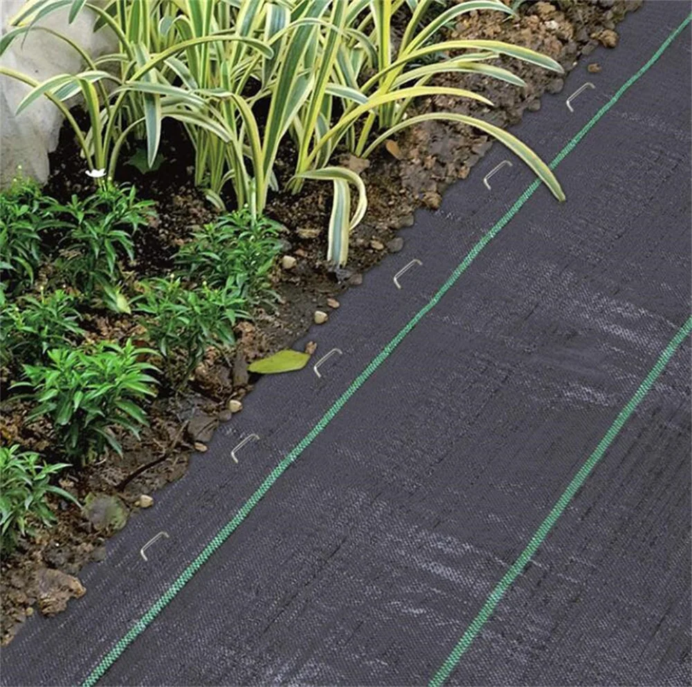 50pcs/lot Garden Stakes Galvanized Landscape Staples U-Type Turf Staple for Artificial Grass, Rust Proof Sod Pins