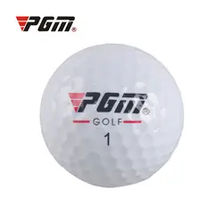 PGM Открытый Спорт мячи для гольфа игра Обучение Матч соревнование резиновый три слоя высокого класса мяч для гольфа белый практика