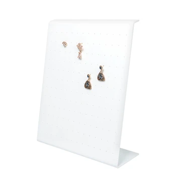 

2020 hot sale new wholesale Jewerly Storage Portable white display Plastic cases