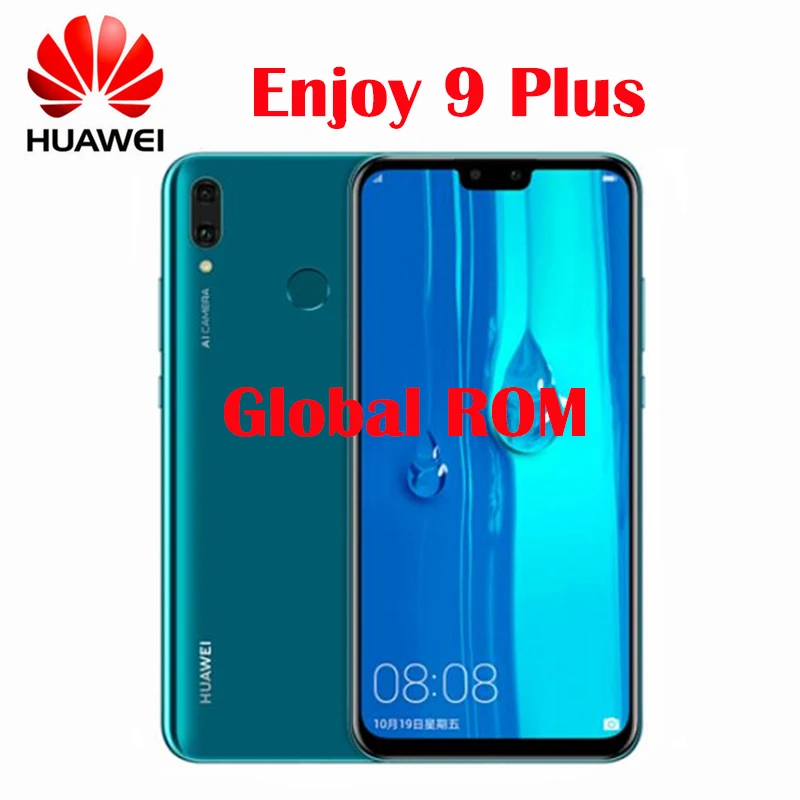 Huawei Y9 2019 смартфон с 6 5-дюймовым дисплеем восьмиядерным процессором Kirin 710 4000 мАч