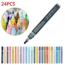 Акриловые краски ручки рок краски ing камень стекло Керамика на водной основе маркер 3d Ручка для рисования 3D краски ручка