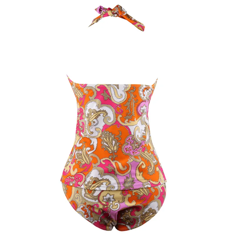 

2018 Hot Sales New Style Printed Split Type European And American Sexy Swimsuit Swimwear