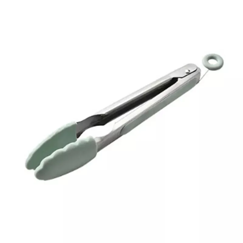 Силиконовая Тернер суповая ложка лопатка щетка скребок Паста Сервер яйцо венчик кухонные инструменты кухонные принадлежности - Цвет: Food clip