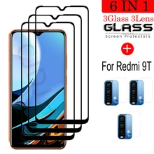 Camera + Tempered Glass For Xiaomi Redmi 9T Screen Protector Explosion-proof Glass For Xiaomi Redmi 9T NFC Glass