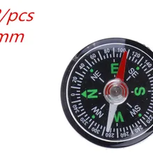 1/2/5 шт Мини Компас Кемпинг Пеший Туризм на открытом воздухе навигации инструмент выживания в дикой природе 30 мм
