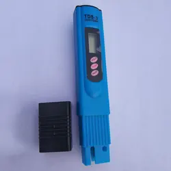 Analisador portátil da dureza da pena do teste da qualidade da água de digitas 0 9990ppm do lcd de tds