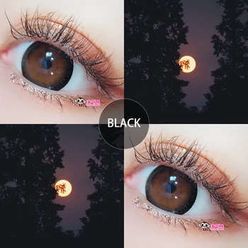 

Beautiful Pupil Color Contact Lens Monthly Throw Female Path 14.5mm Cute Multicolor Party Gift Cartoon Girl Decoration Cosplay